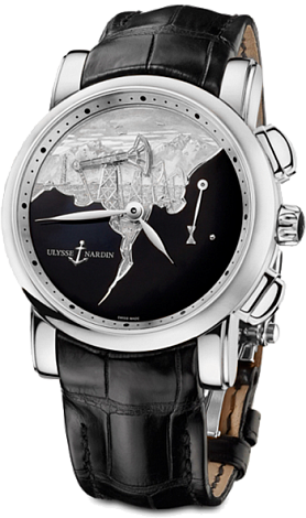 Review Ulysse Nardin 6109-103-E2-OIL Complications Oil Pump Minute Repeater replica watch - Click Image to Close